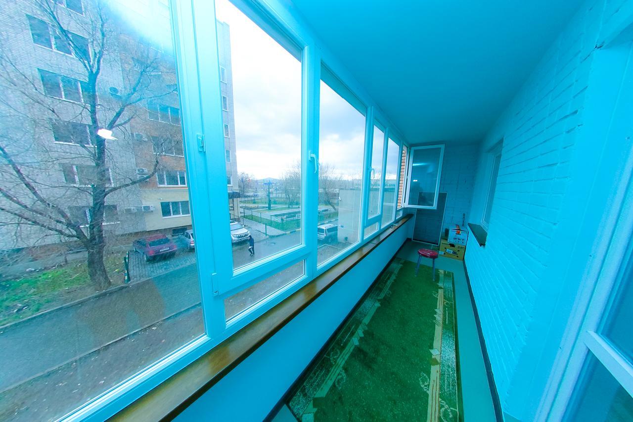 Apart On Slavskogo 14 Ustʼ-Kamenogorsk Exteriér fotografie